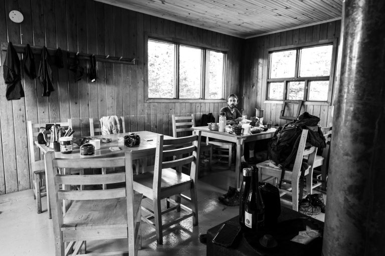 Refuge sur le sentier international des Appalaches