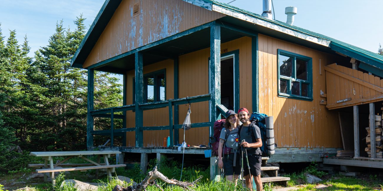 Refuge sur le sentier international des Appalaches