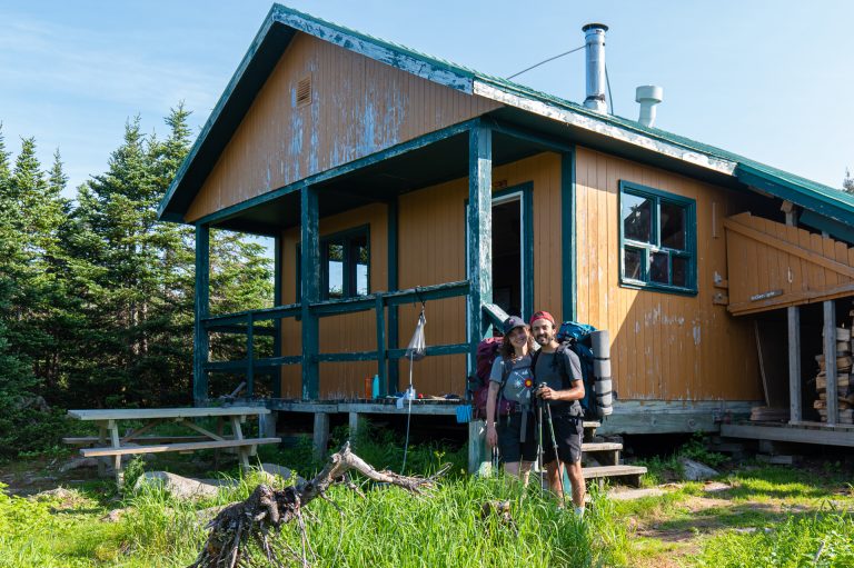 Refuge sur le sentier international des Appalaches