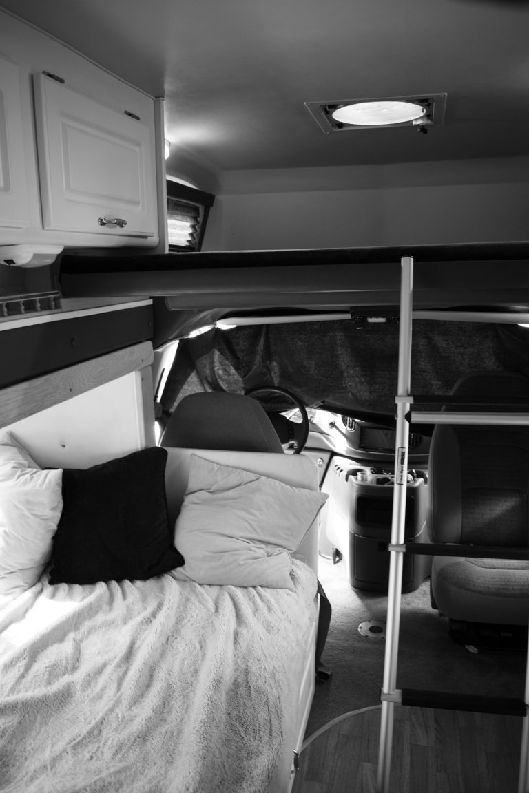 Interieur du van