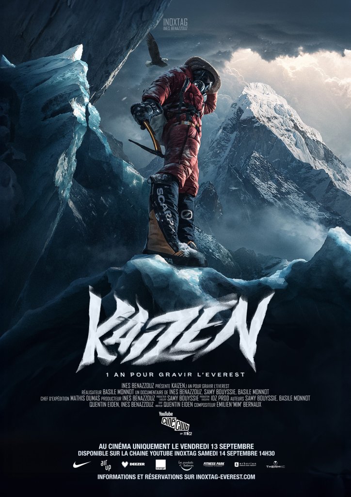 Kaizen par Inoxtag - affiche