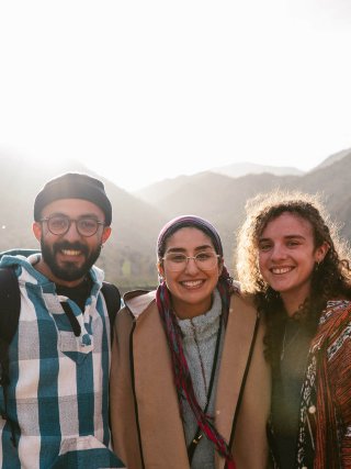 Fadwa El Menzhi avec Voix Nomades à Anfgou