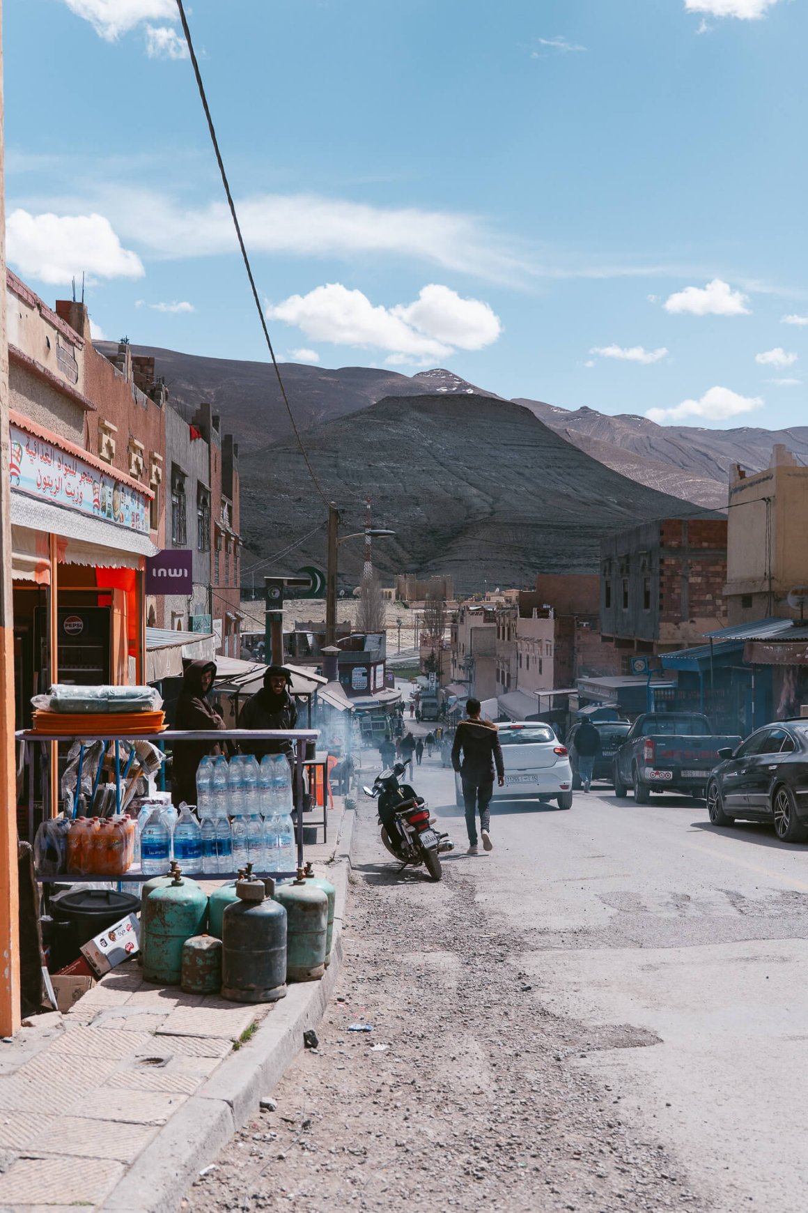Village d'Imlil au Maroc