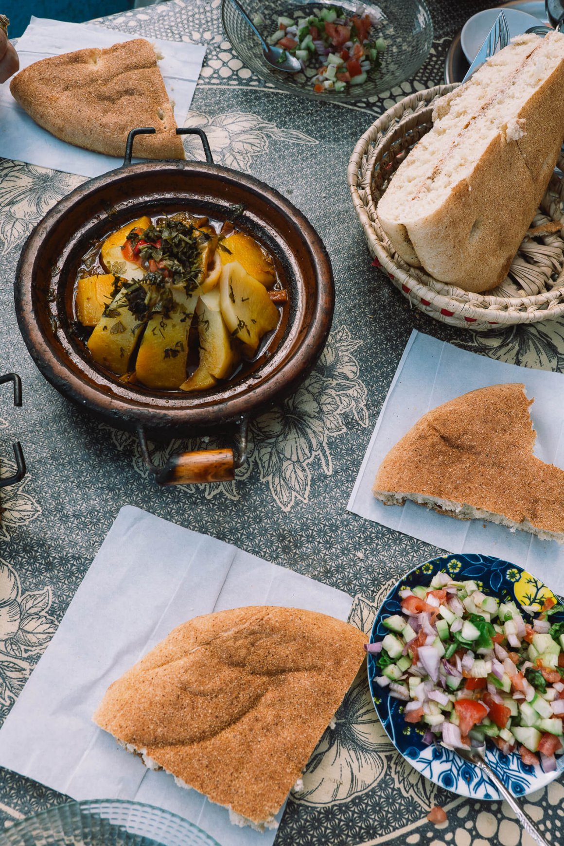 Tajine traditionnel marocain