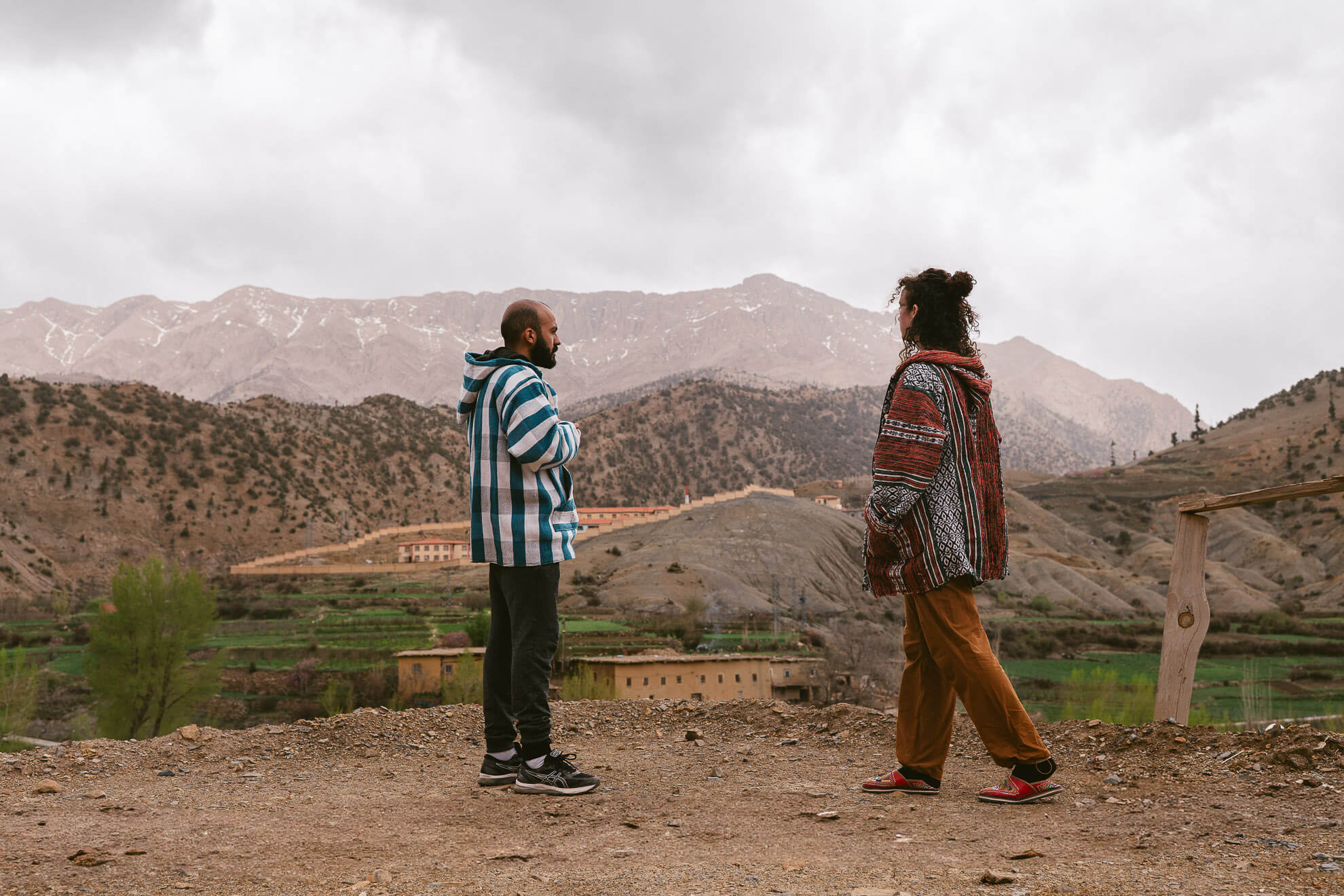 Écotourisme au Maroc dans les montagnes du Haut Atlas