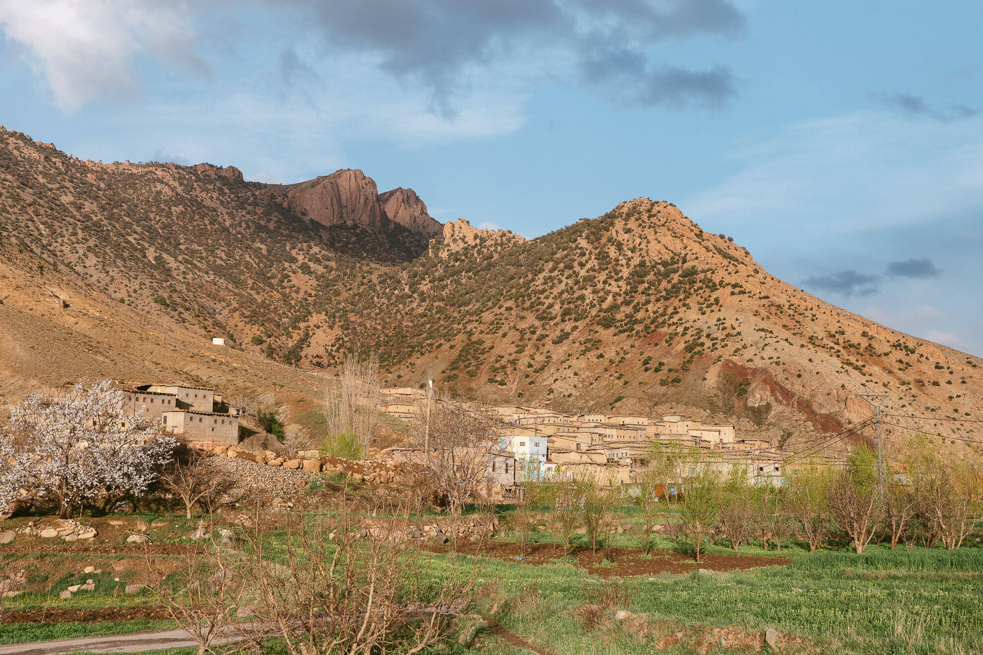 Anfgou, village du Haut Atlas marocain