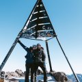Sommet du Toubkal au Maroc