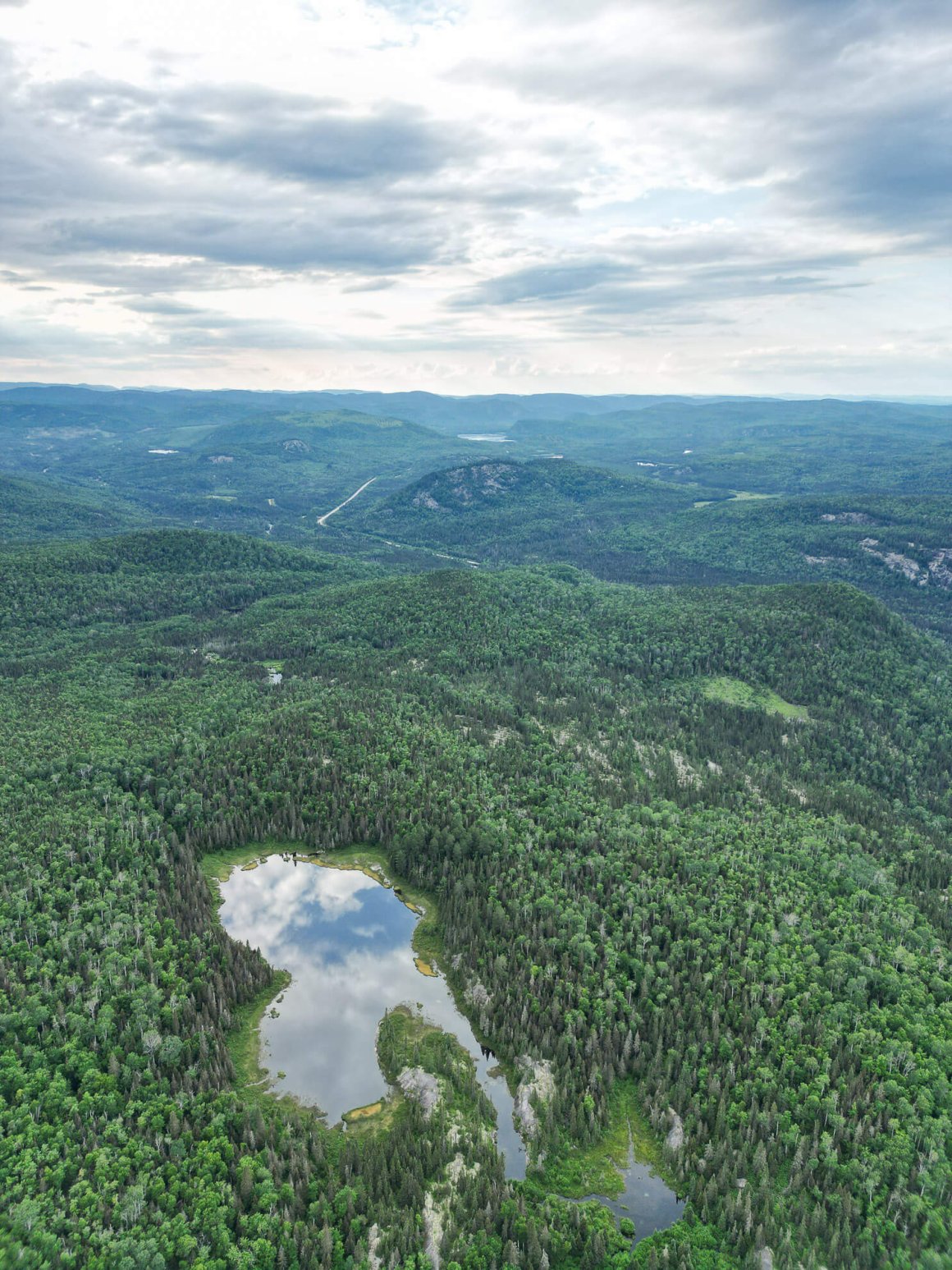 Charlevoix en drone