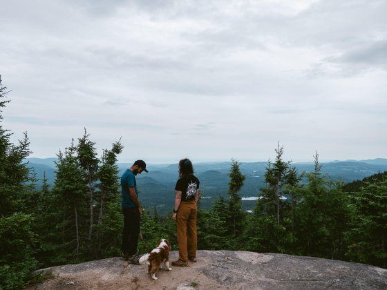 Randonnée sur la Traversée de Charlevoix