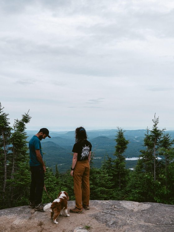 Randonnée sur la Traversée de Charlevoix