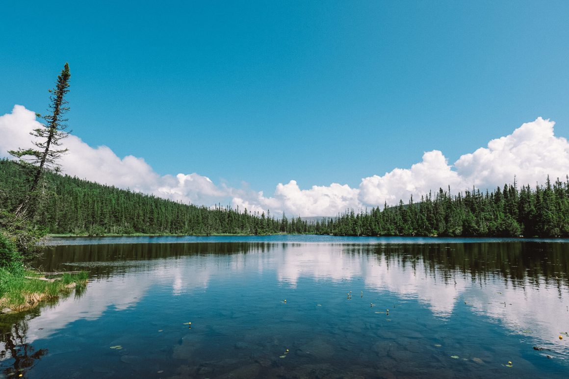 Lac en Gaspésie