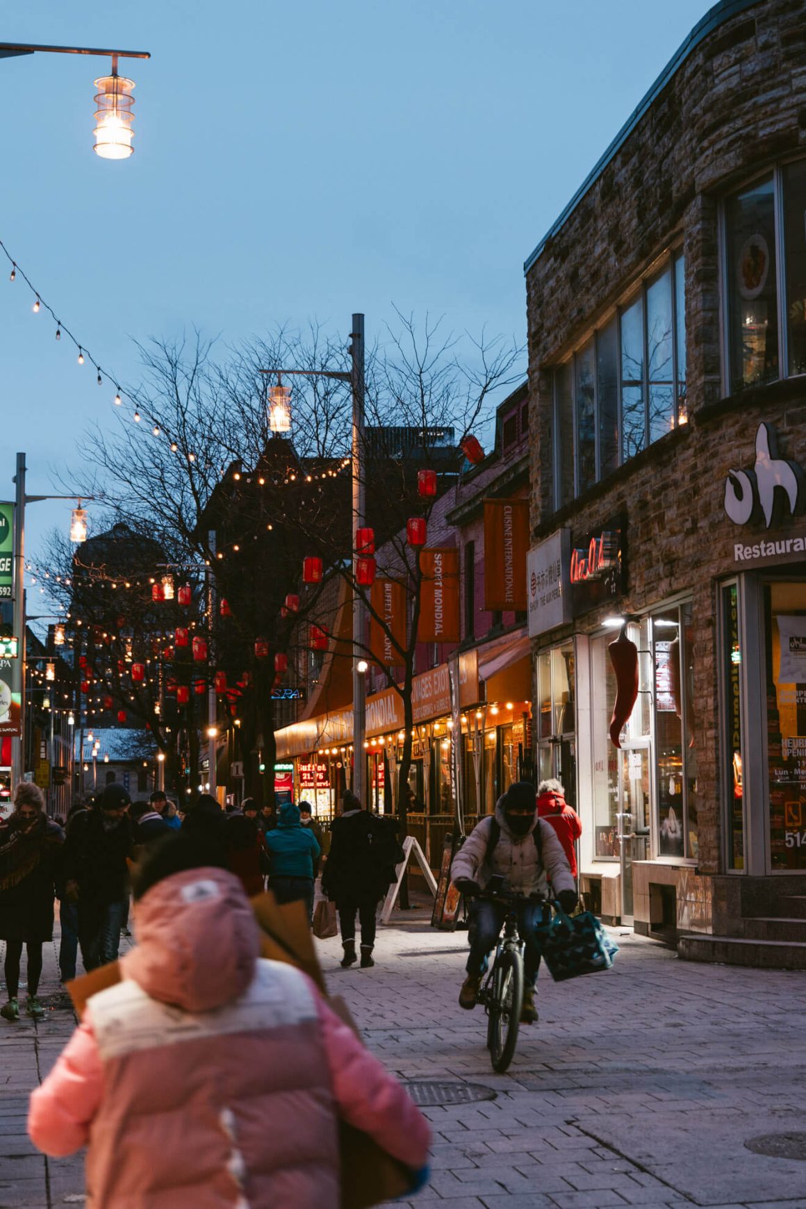 Le quartier chinois de Montréal