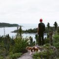 Randonnée en Ontario vue depuis le Mdaabi Miikna Trail