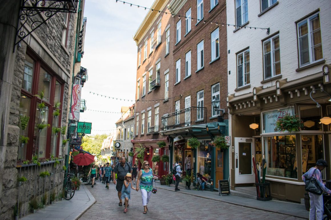 Ruelles dans le Vieux-Québec