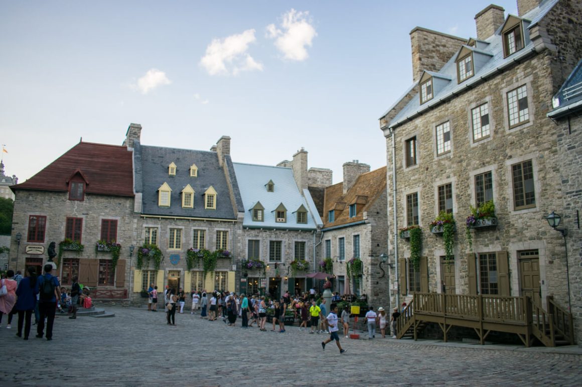 Place dans le Vieux Québec
