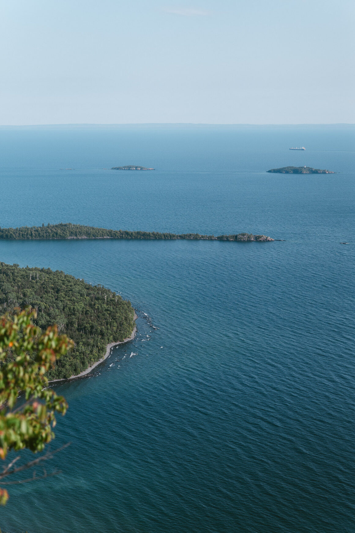 Vue du Lac Supérieur depuis le Top of the Giant