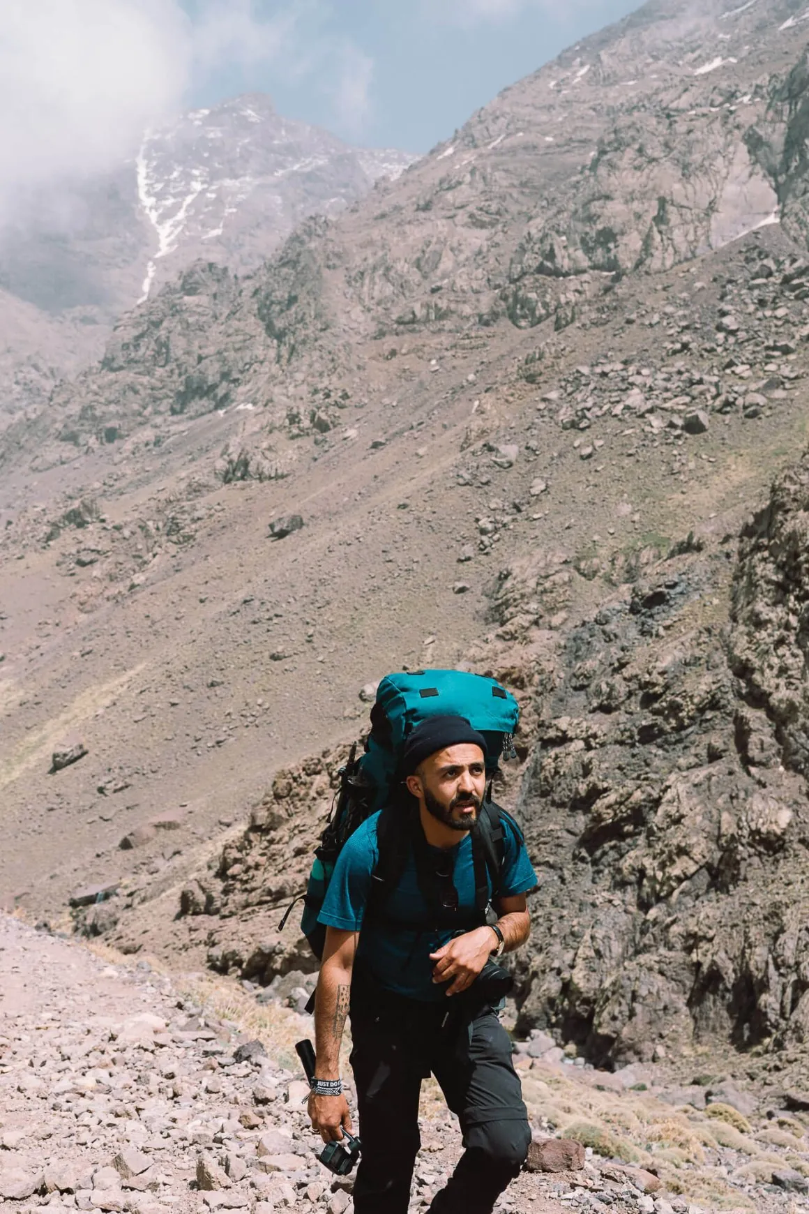 Ascension du Toubkal dans le Haut-Atlas
