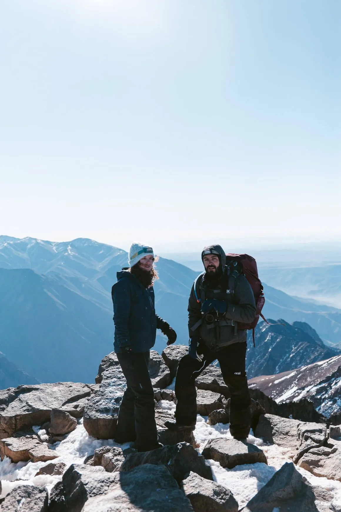 Sommet du Toubkal 4167m