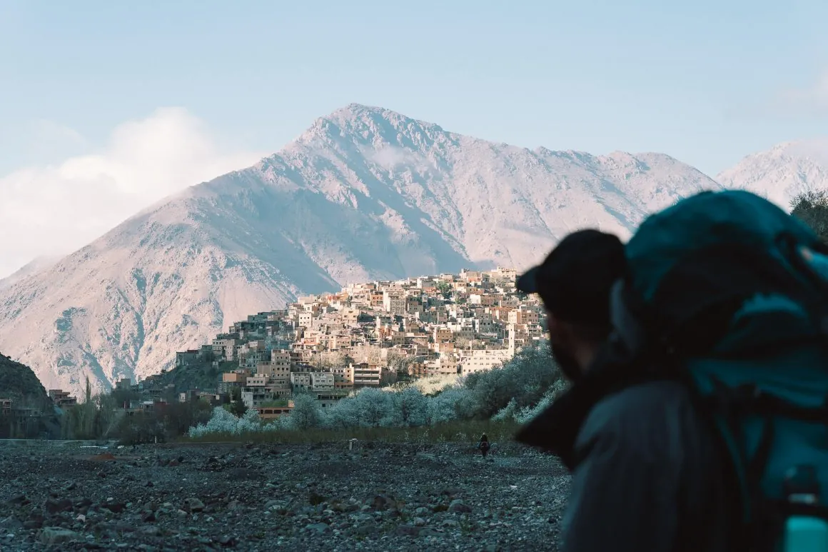 Village au pied du Toubkal au Maroc