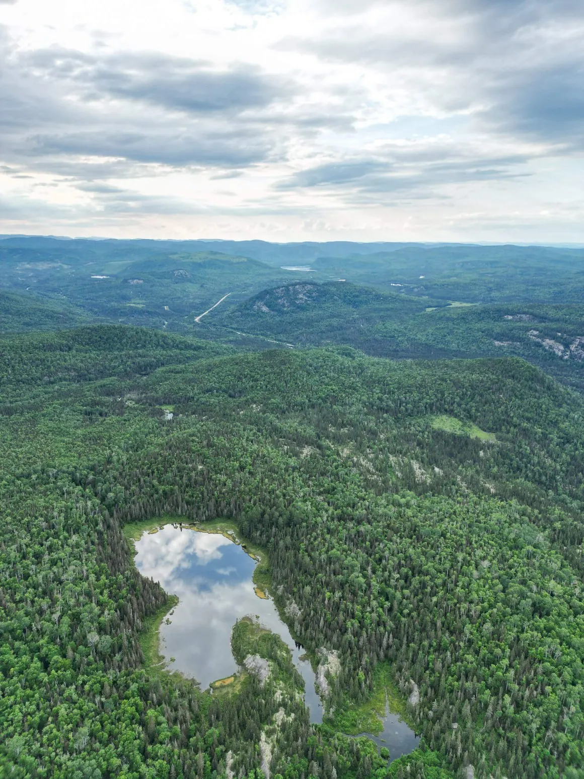 Charlevoix en drone