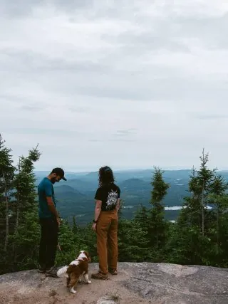 Randonnée sur la Traversée de Charlevoix