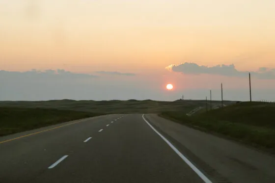 Traversée du Canada depuis les plaines de la Saskatchewan